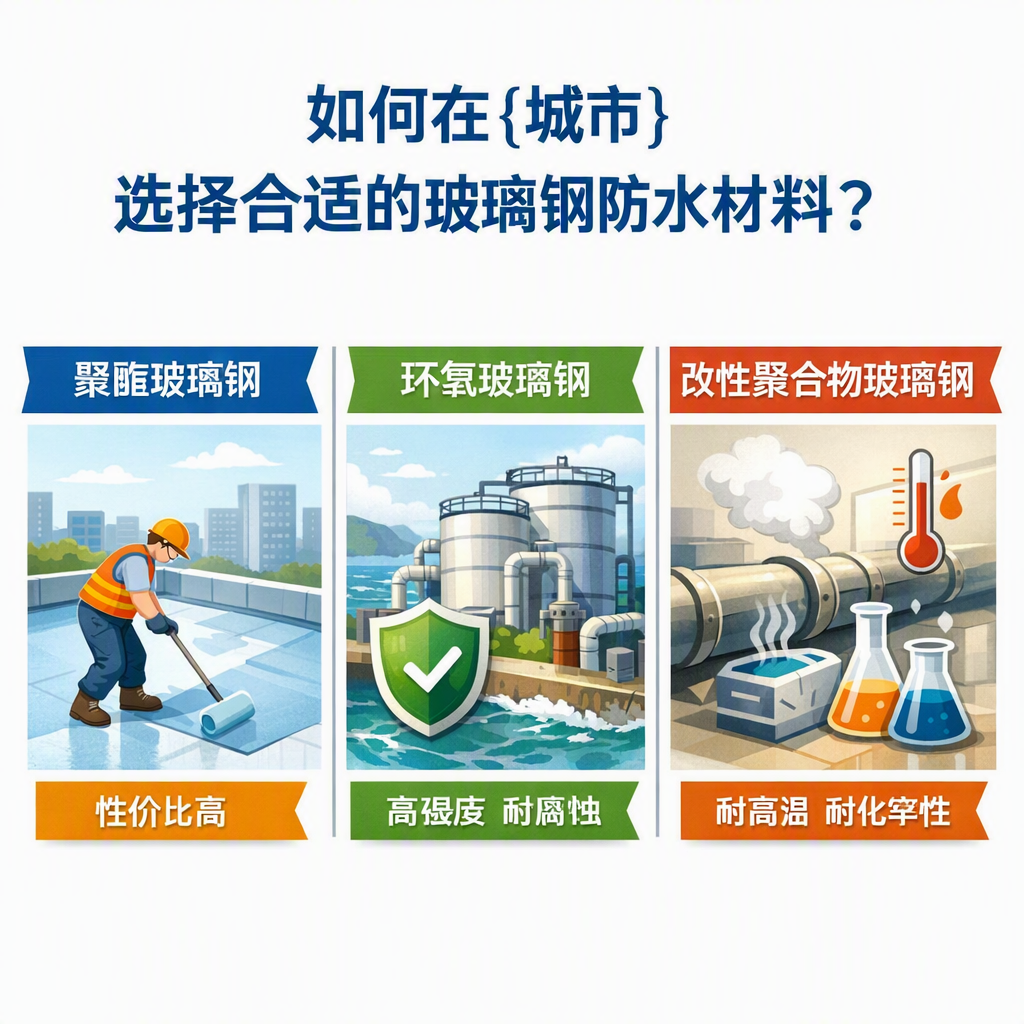 如何在怀化选择合适的玻璃钢防水材料?