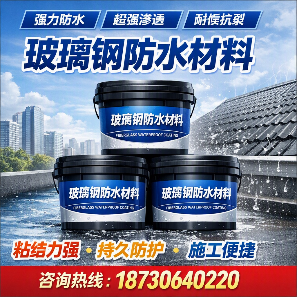 了解玻璃钢防水材料的市场趋势，怀化 企业不可不知